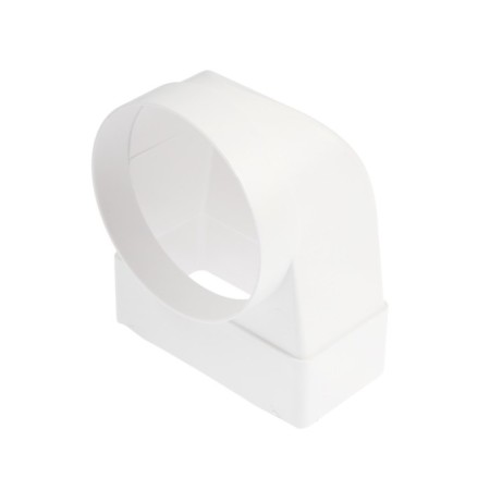 Zein connector, 60x120 mm, d = 100 mm, corner, ventilation-2