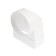 Zein connector, 60x120 mm, d = 100 mm, corner, ventilation