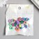 Beads for PVC "Rose in a circle" set 20 pcs 0.5x1x1 cm