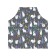 Apron kitchen with a “rabbit” photo print, adjustable, size OS