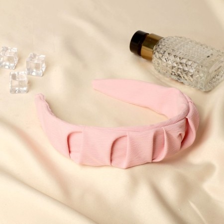 Hair cap "Nonna" 3.5 cm, pink