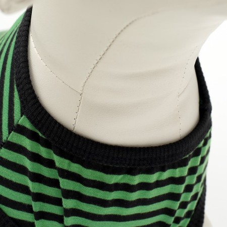 T -shirt for animals, XS (DS 20, OG 32, Osh 19 cm), Green-3