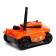 All -terrain vehicle radio -controlled “spy” with a video camera, phone control, light, color orange