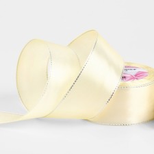 A satin ribbon 