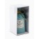 Vase for flowers glass "Happiness with you", blue 13.4 x 6.1 cm, 250 ml