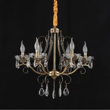 Crystal Crystal Economic light 15002/6AB+WT, 6x40W, E14, 82x63x63 cm, bronze color