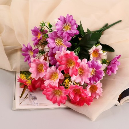 Bouquet "Astra Belgian" 14 flowers, d-5 cm h-30 cm, mix-4