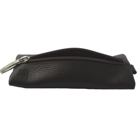 Key of zipper, length 15 cm, brown color-2