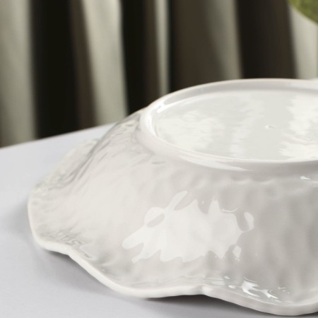 Poramic dessert “airiness”, 500 ml, d = 23 cm, white color-3