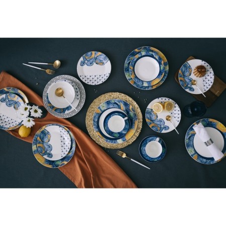 Porcelain shade “Star Night”, 600 ml, D = 15.5 cm-5
