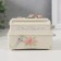 Souvenir Ceramics Musical "A kitten with a flower printing machine" 9x11x7.5 cm