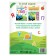 Reusable stickers "Learn the alphabet", A4 format, Blue Tractor