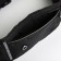 Lightning waist bag, 3 departments, black color