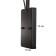 Bra "Roger" E27 40W black 20x18x37 cm