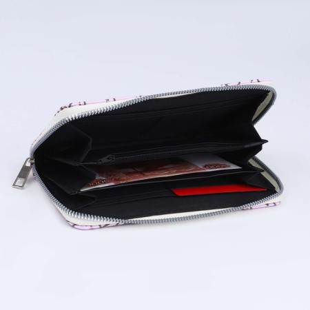 Women's wallet, lightning department, beige color-7