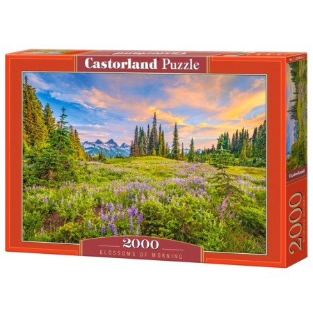 Puzzle "Morning Flowers", 2000 elements