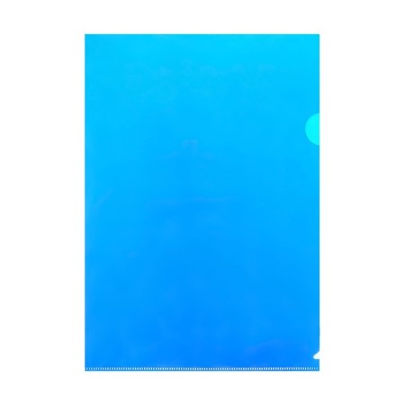 A4 180MKM corner folder, calligrata deluxe, blueberry, opaque, with embossing-4