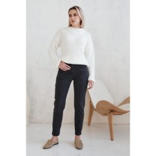 Female jeans, size 44, gray color 62018