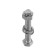 Bolt bolt, with a hexagonal head, galvanized, Din933, M10x50 mm, 2 pcs