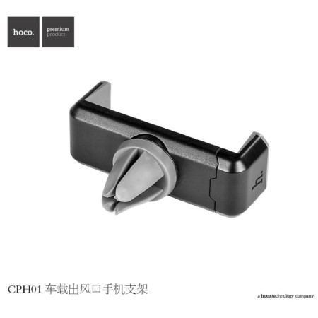 Holder for a smartphone in Hoco CPH01, rotary, 4.5-6 ", grip 55-85 mm, black and gray-3