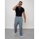 Sports male winter, size 48, gray color