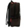 Youth backpack 39 x 30 x 17 cm, ergonomic back + usb and audio output, Devente Red Label, Beauty, Brown/Orange