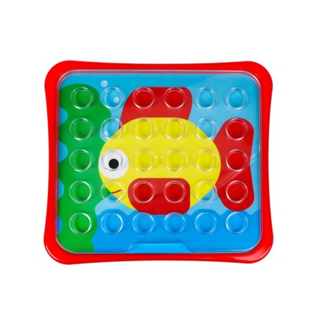 Mosaic "for kids", 12 pictures, 32 chips, in a box-3