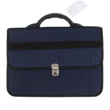 Business portfolio 380 x 270 x 150 mm, textile, 3 departments, to 1C14 