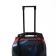 Lightning suitcase, road bag, set 2 in 1, black/red color