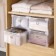 Shoe storage box Large Size sharing 21 × 33.5 × 12 cm, 3 pcs, white color
