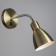 Bra Dorm 1x40W E14 bronze 11x11x35 cm