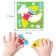 Soft puzzle for kids "plane", 4 details, crumb I