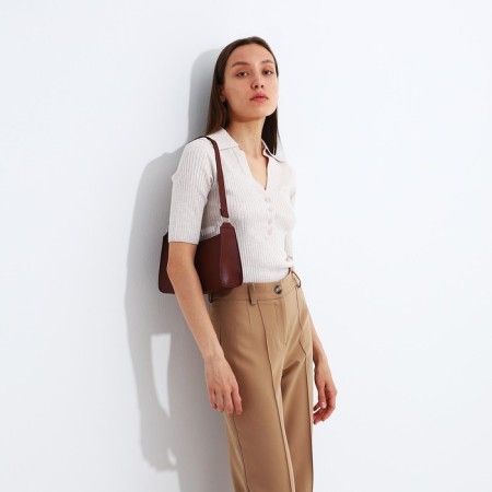 Baget bag with zipper, redhead-5