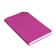 Lotted diary, 120x200 mm 128 sheets, leatherette, gray block 70 g/m2, lies, a refrain with a colored button, lilac