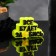 Figure soap "everything will be for*bezed" black on yellow, 80g.