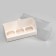 Confectionery packaging for 3 cupcake 24x10x10, white