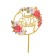 Topper "Happy Birthday", bouquet