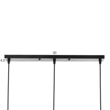 Lamp Bayerlux "Chilly" 3he27 40W Black 18x50x19-119cm-4