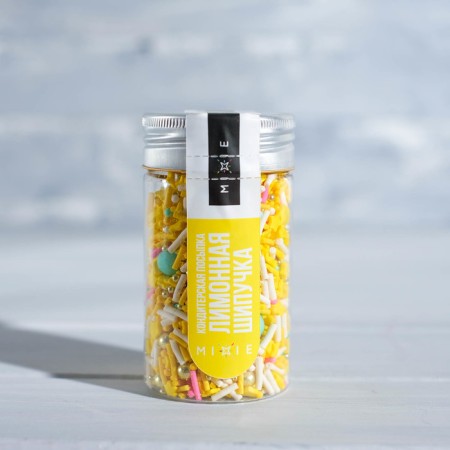 Sprinking confectionery Mixie "Lemon Sawdock", 50 g-2