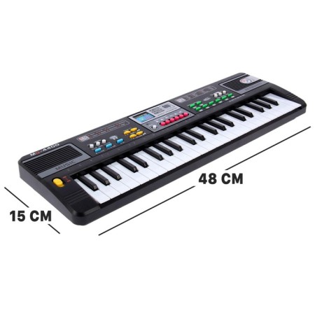 Synthesizer "Fashion Music", with a microphone, 44 keys-1