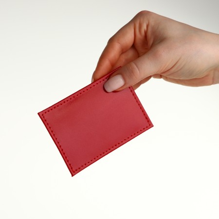 Cartholder, Textura, red color-5