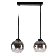 Lumber of the Surveillance Steaks 10248/2BK SM+CL, 2x60W, E27, 70x15x35 cm, black color black