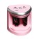 Electric grinder 2 holes Brauberg Dual, power from 4 AA batteries, pink 270579