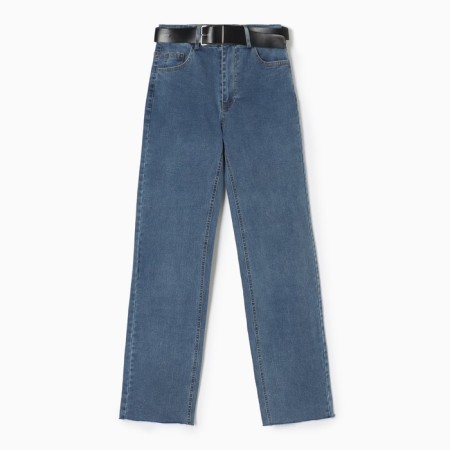 Female jeans, blue color, size l (46)-1