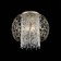 Ceiling Ceiling ST LUCE. SL1101.202.06. Dolcima. 6x40 watts, E14, 58x58x30 cm, Shampan