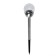 Garden lamp on the solar battery "Glass Ball", 6 × 36.5 × 6 cm, 1 led, white glow