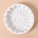 Baking form Konfinetta "Chamomile", silicone, d = 20 cm (int. Diameter 18.5 cm), white color