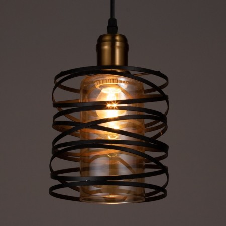 Lamp 2096/1bk E27 40W Black 15x15x100 cm-3