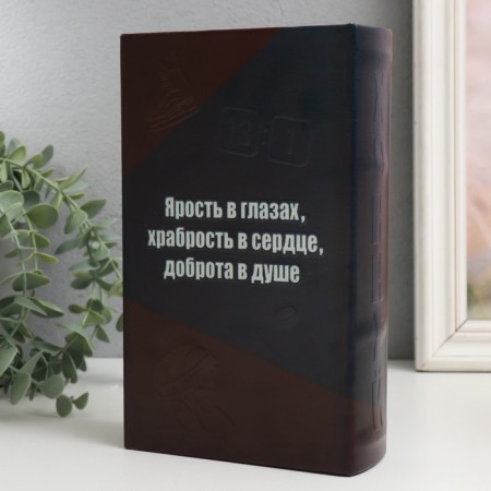 Safe Brush tree to the leatherette "History of hockey" 21x13x5 cm-7