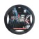 Braid on the steering wheel C2R C953, size m, black and gray